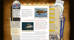 Desktop Screenshot of cambridgeflyinggroup.co.uk